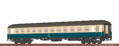 Brawa 58266 - H0 - Schnellzugwagen Bm235, DB, Ep. IV - Wagen 1